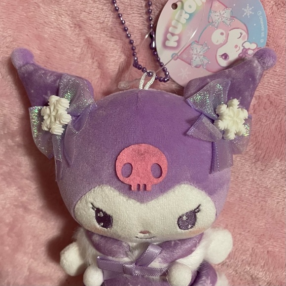 Sanrio Kuromi 50th Anniversary Snow Fantasy Mascot Plush - Picture 4 of 8